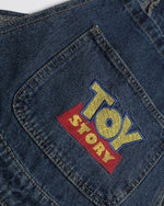 Embroidered overalls