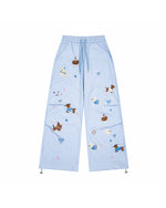 楽しい柄のカジュアルパンツ