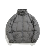 Solid color loose down jacket
