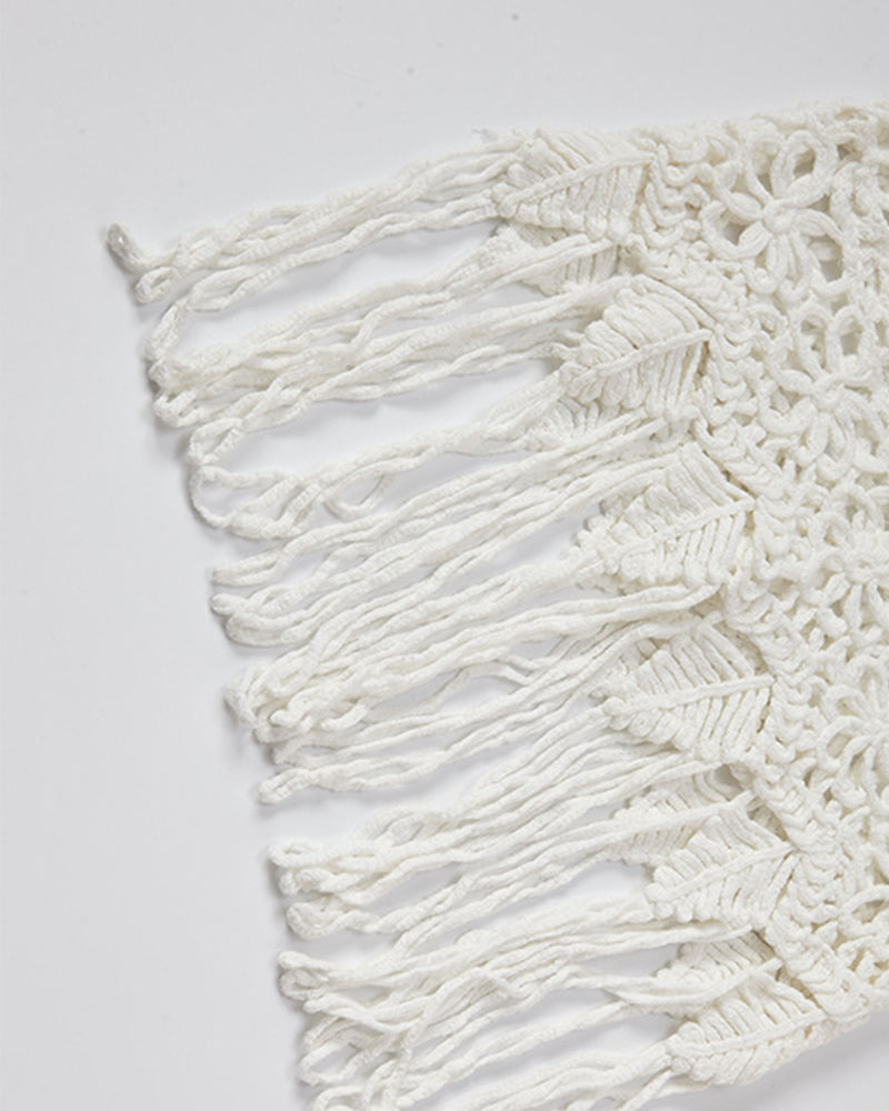 Hollow design vest