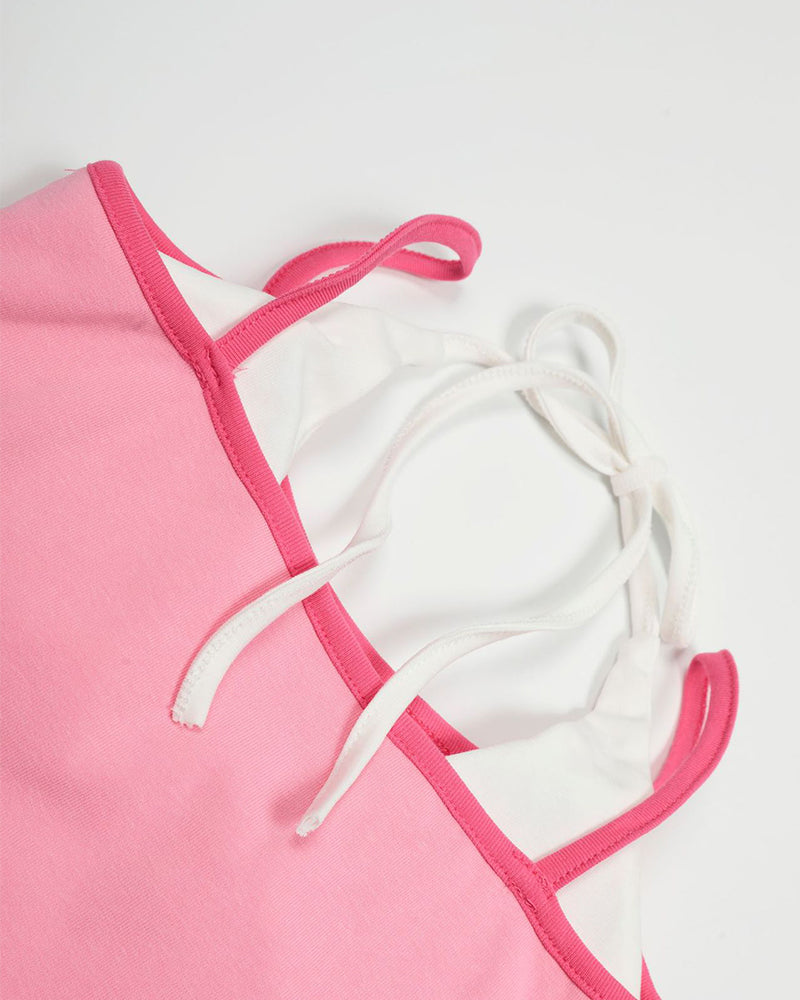 Personalized contrasting color suspenders