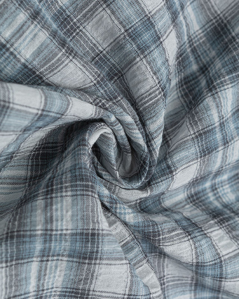 Plaid Cropped Shirt