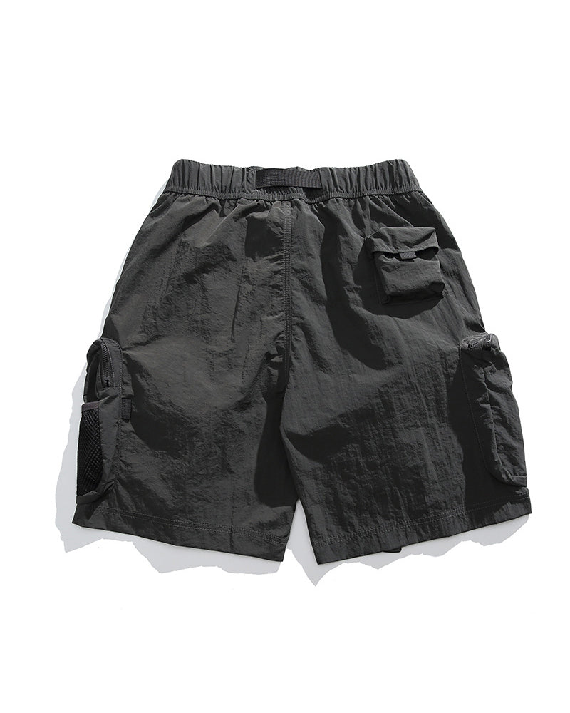 Outdoor quick-drying cargo shorts