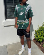 Letter motorcycle short sleeves