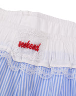 스트라이프 캐주얼 바지