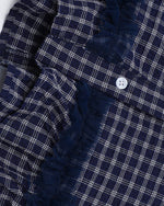 チェック半袖シャツ