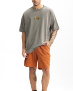 Outdoor printed short sleeves