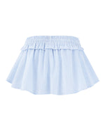 레트로 플레드 스커트