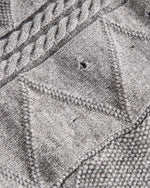 ヴィンテージフード付きカーディガンセーター