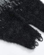 グラデーションクルーネックセーター