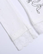 レトロ可愛いシンプル長袖