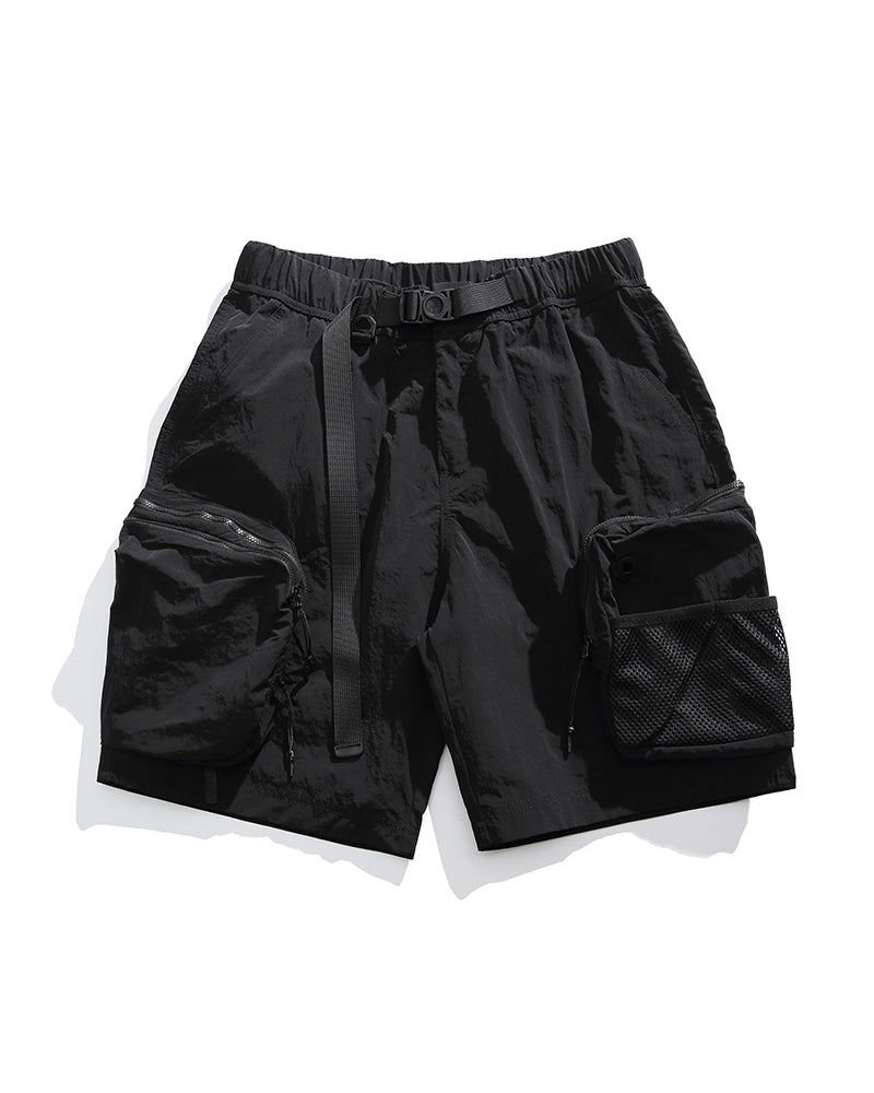 Outdoor quick-drying cargo shorts