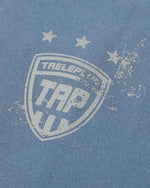 ゆったりとしたラペルのスウェットシャツ