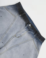 Workwear Washed Gradient Jeans