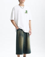 Letter B loose short sleeves