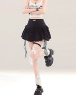 シンプルなショートスカート