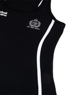 Retro contrast striped vest