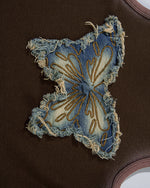 バタフライクロップドベスト