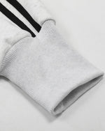 コントラストストライプパーカー