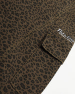 ヴィンテージ ルーズ レオパード ショートパンツ