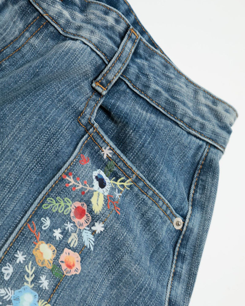 Vintage washed shorts