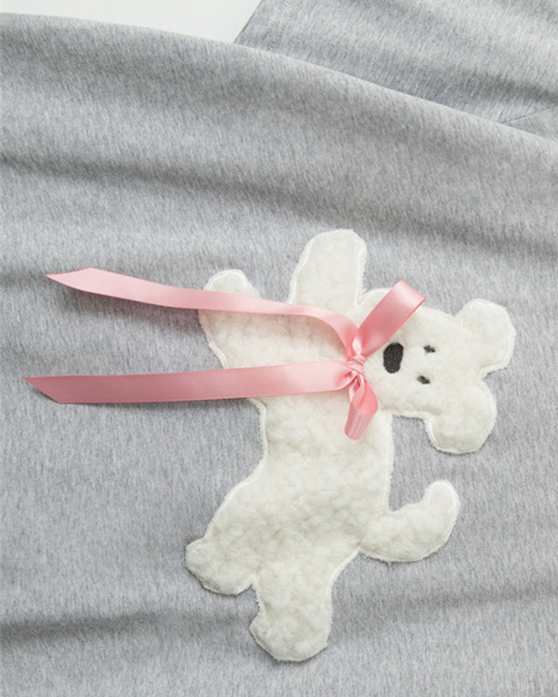 Cute embroidered short sleeves
