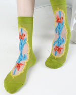 薄手のショートソックス