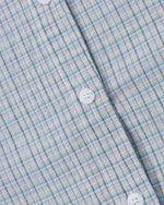 Lace-Paneled Short-Sleeve Shirt