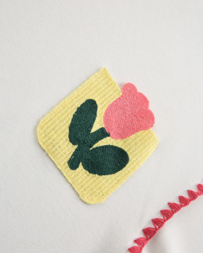 多用途の刺繍入り半袖