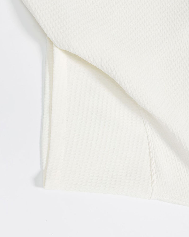 Casual Line-Art Dog Short-Sleeve Shirt