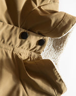 Retro stand collar thickened coat