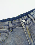 カジュアルストレートジーンズ