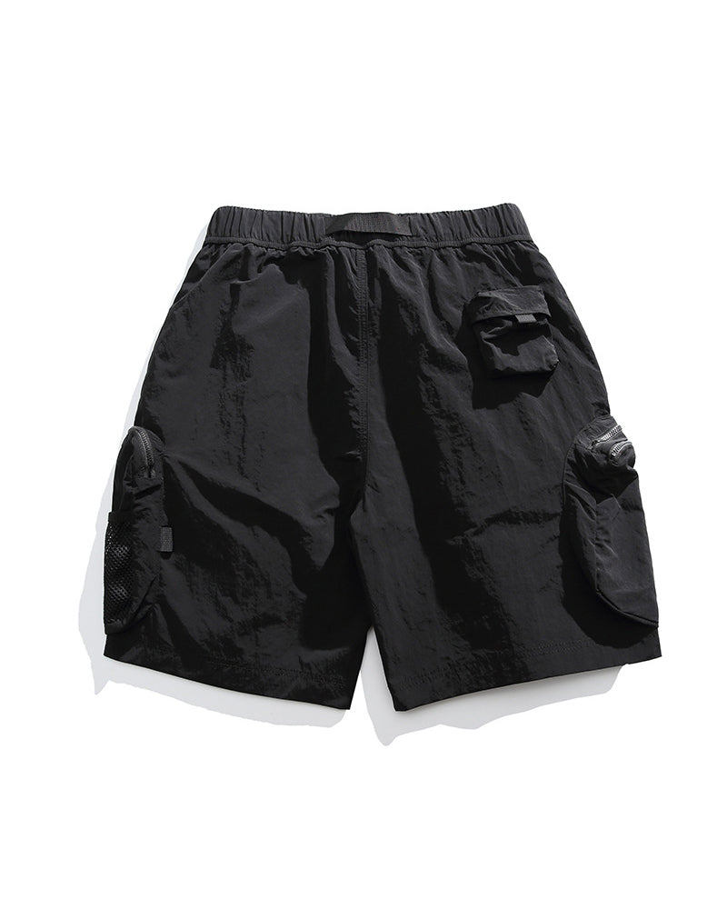 Outdoor quick-drying cargo shorts