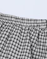 심플한 플레드 올매치 스커트