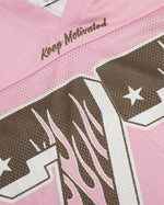 Retro V-neck sports short sleeves