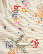 Contrast color plaid long-sleeved shirt