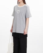 Lace embroidery short sleeves