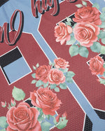 フローラルナンバーTシャツ