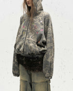 グラフィティ迷彩ジャケット