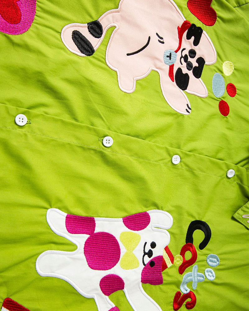 Cute cat short sleeve shirt