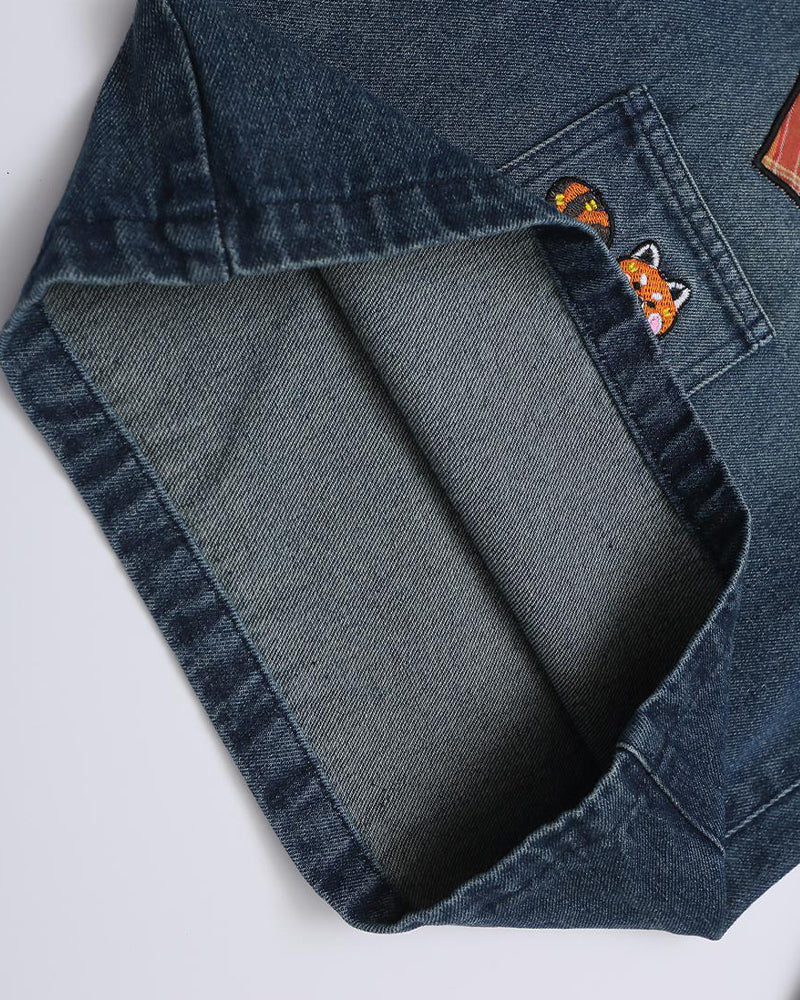 Fun embroidered jeans
