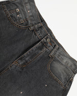 Distressed versatile trousers
