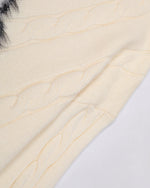 楽しい柄のプルオーバーセーター