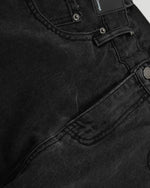 Vintage-wash jeans