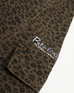 ヴィンテージ ルーズ レオパード ショートパンツ