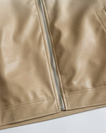 コントラストグラデーションスタンドカラージャケット