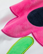 Cute floral short sleeves