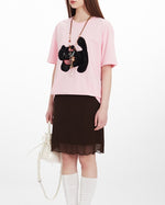 Rabbit crew neck short sleeves