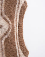 Contrast Stripe Crewneck Sweater