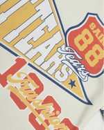 コントラストカラーのステッチ半袖